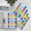Előrendező ESSELTE Colour Breeze A/4 PP 12 részes