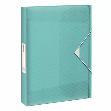 Gumis mappa ESSELTE Colour Breeze Jumbo A/4 25mm PP kék