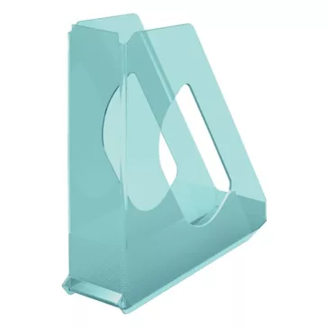   Irattartó papucs ESSELTE Colour Breeze 68mm műanyag áttetsző kék