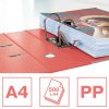 Iratrendező ESSELTE Colour Breeze Standard A/4 75 mm élvédős korall