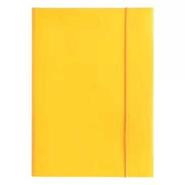 Gumis mappa OPTIMA A/4 sárga 400 g