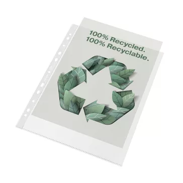   Lefűzhető genotherm ESSELTE Recycled  A/4 maxi 70 mikron narancsos 100 darabos