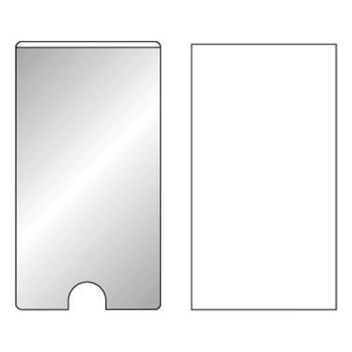 Címketartó tok DJOIS öntapadós gerincjelölő betétlappal 55x102 mm 6 darabos
