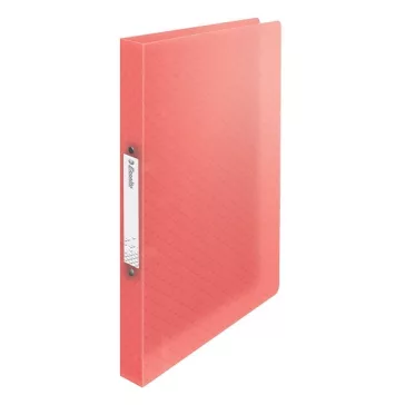   Gyűrűskönyv ESSELTE Colour Breeze A/4 25 mm 2 gyűrűs PP korall