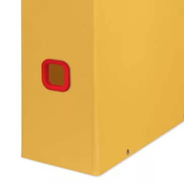   Irattartó papucs LEITZ Cosy Click&Store 95 mm pp/karton meleg sárga