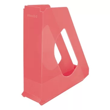   Irattartó papucs ESSELTE Colour Breeze 68 mm műanyag áttetsző korall