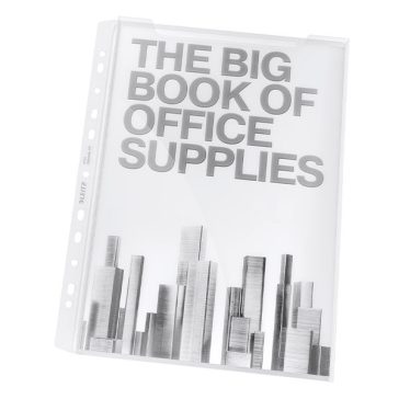   Lefűzhető genotherm LEITZ Jumbo A/4 180 mikron víztiszta 5 darabos