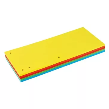   Elválasztócsík GRAND 105x240mm karton intenzív színek 4x25 darabos