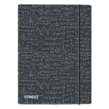Gumis mappa STREET A/4 1 cm gerincvastag Math