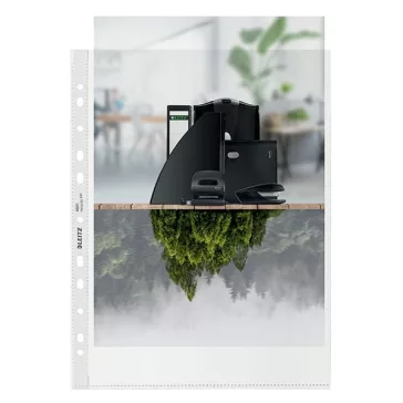   Lefűzhető genotherm LEITZ Recycle A/4 maxi 100 mikron narancsos 25 darabos