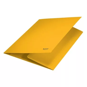Iratgyűjtő LEITZ Recycle  A/4 3 pólyás karton sárga