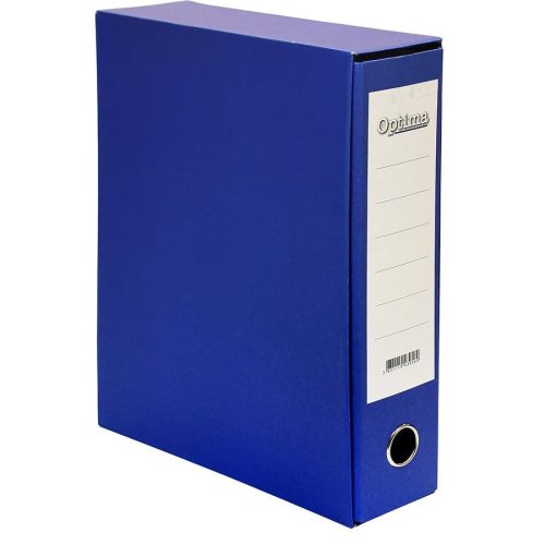 Iratrendező tokos OPTIMA A/4 80mm kék