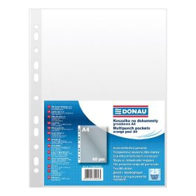   Lefűzhető genotherm DONAU A/4 40 mikron narancsos 25 darabos