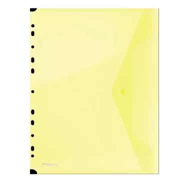 Irattasak DONAU A/4 patentos lefűzhető sárga
