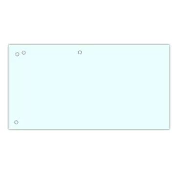 Elválasztócsík DONAU 105x235 mm karton fehér 100 darabos