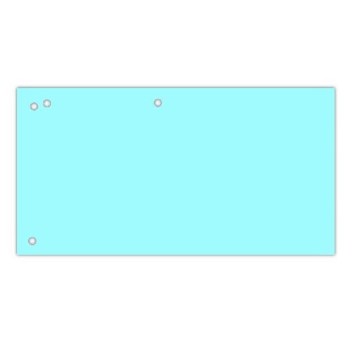 Elválasztócsík DONAU 105x235 mm karton kék 100 darabos