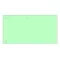 Elválasztócsík DONAU 105x235 mm karton zöld 100 darabos