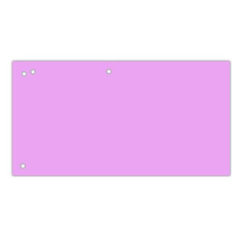 Elválasztócsík DONAU 105x235 mm karton rózsaszín 100 darabos