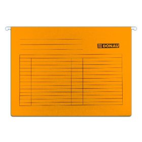 Függőmappa DONAU A/4 karton narancssárga 25 darabos