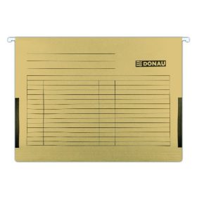   Függőmappa oldalvédelemmel DONAU A/4 karton barna 25 darabos