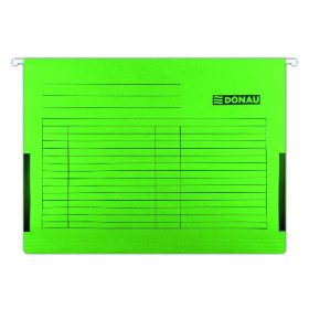   Függőmappa oldalvédelemmel DONAU A/4 karton zöld 25 darabos