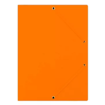 Gumis mappa DONAU A/4 prespán narancssárga