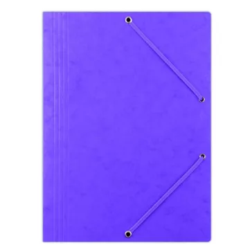 Gumis mappa DONAU A/4 prespán lila