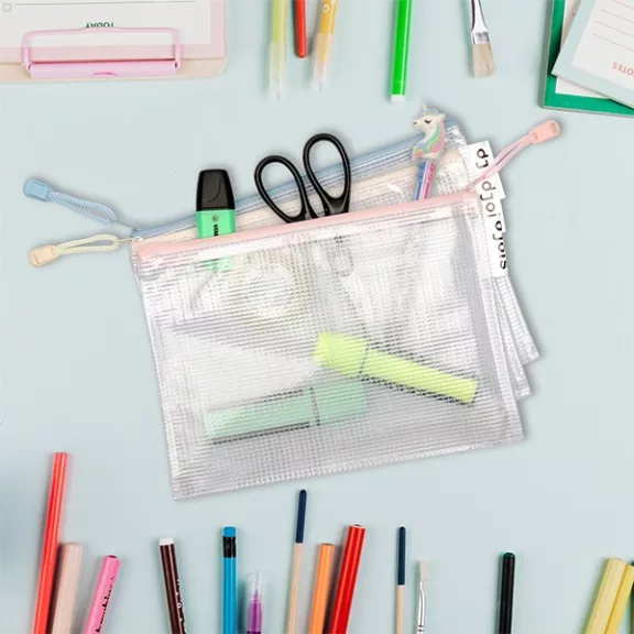 Irattasak DJOIS A/5 cipzáras pasztell színekben