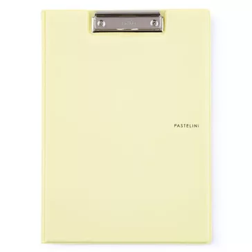 Felírótábla PASTELINI pvc fedeles A/4 sárga