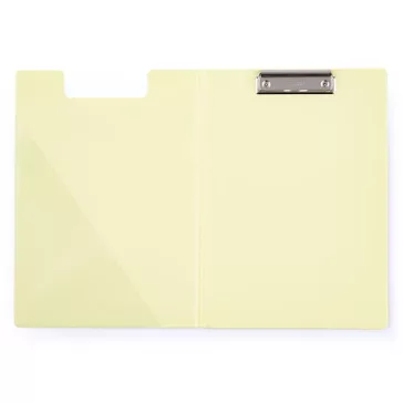 Felírótábla PASTELINI pvc fedeles A/4 sárga