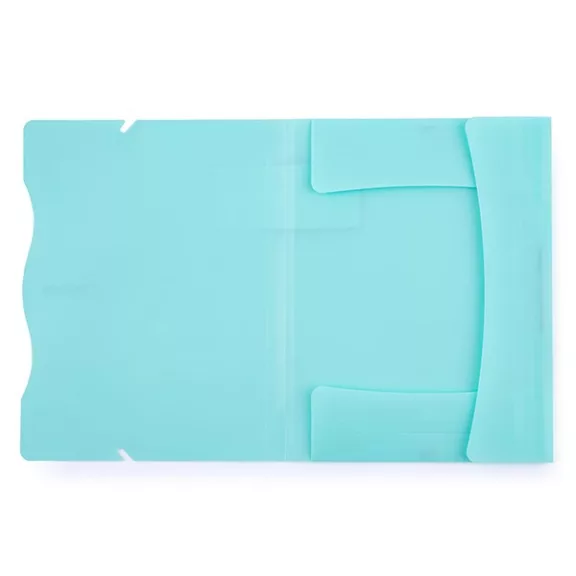 Gumis mappa PASTELINI PP A/4 zöld