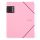 Gumis mappa PASTELINI PP A/4 pink
