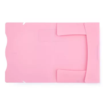 Gumis mappa PASTELINI PP A/4 pink