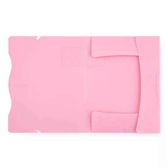 Gumis mappa PASTELINI PP A/4 pink