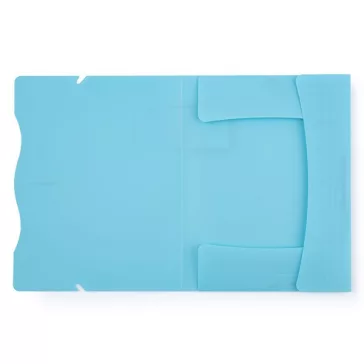 Gumis mappa PASTELINI PP A/4 kék