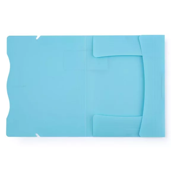 Gumis mappa PASTELINI PP A/4 kék