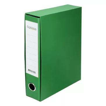 Iratrendező tokos OPTIMA A/4 50 mm zöld