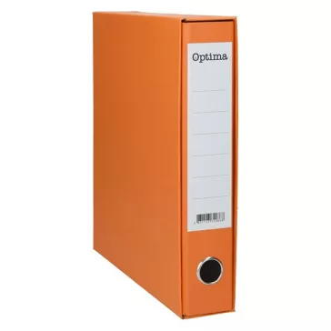 Iratrendező tokos OPTIMA A/4 50 mm narancssárga