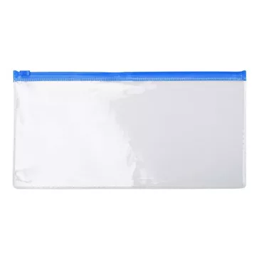 Irattasak OPTIMA DL cipzáras átlátszó