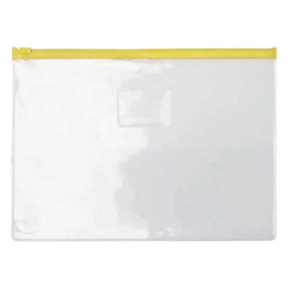 Irattasak OPTIMA 385 x 285 mm cipzáras átlátszó Irattasak OPTIMA 385 x 285 mm cipzáras átlátszó