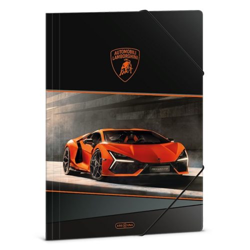 Gumis mappa ARS UNA A/4 Lamborghini narancssárga