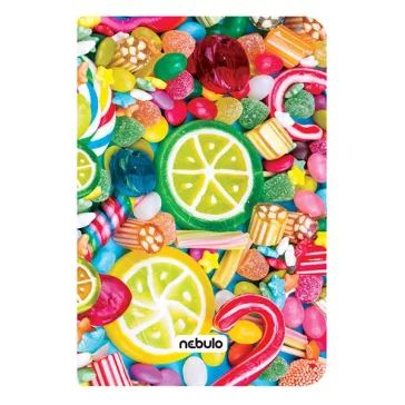 Gumis mappa NEBULO A/4 Candy