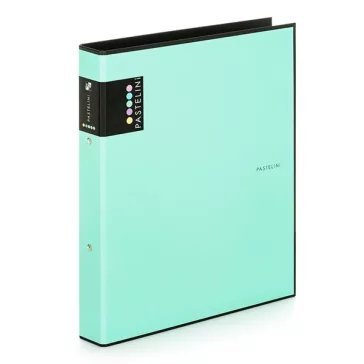 Gyűrűskönyv PASTELINI A/4 2 gyűrű PP 40 mm zöld