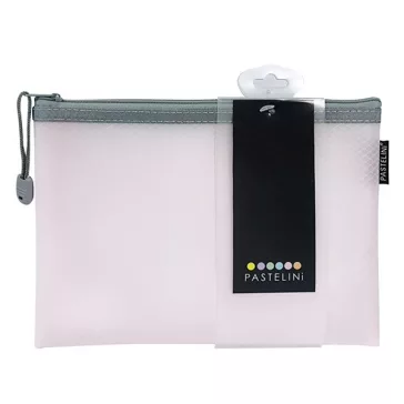 Irattasak PASTELINI cipzáras A/5 rózsaszín