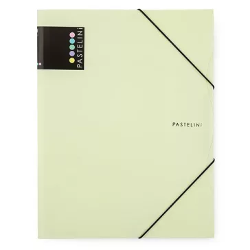 Gumis mappa PASTELINI PP A/4 sárga