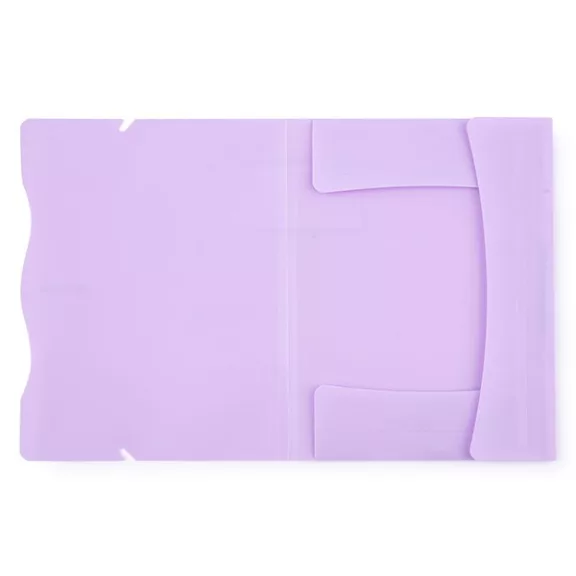 Gumis mappa PASTELINI PP A/4 lila