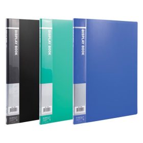 Iratvédő mappa DELI A/4 10 zsebes PP vegyes színekben