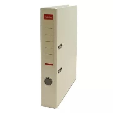 Iratrendező VECTRALINE A/4 50 mm élvédő sínnel fehér