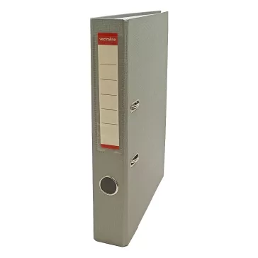 Iratrendező VECTRALINE A/4 50 mm élvédő sínnel szürke