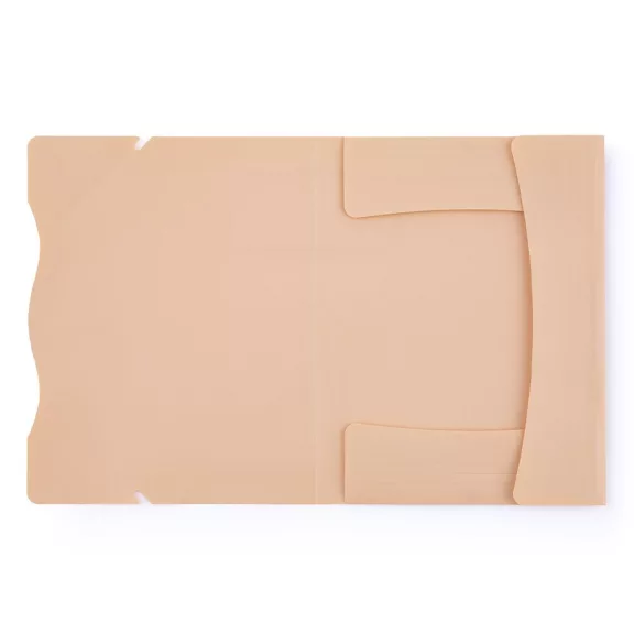 Gumis mappa PASTELINI PP A/4 barack